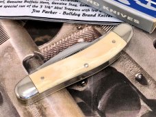 Bulldog Brand Mastodon Ivory Sowbelly Anniversary Knife with COA & Box  
