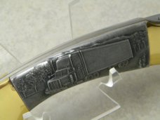 Boker Solingen Germany Stainless 1990 LTD. The 18-Wheeler Lockback Knife in Box Boker Solingen Germany Stainless 1990 LTD. The 18-Wheeler Lockback Knife in Box