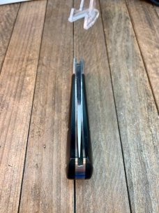 A.G. Russell Lockback Black Micarta Seki Japan Made A.G. Russell Lockback Black Micarta Seki Japan Made