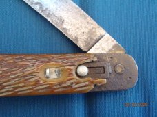 Robeson Mastercraft USA (by Queen Cut. Co.) Stag Whittler Knife Robeson Mastercraft USA (by Queen Cut. Co.) Stag Whittler Knife