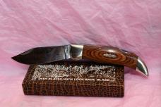 Uncle Henry Schrade + USA LB5 Wood Smokey Folding Lockback Knife - NIB