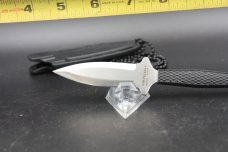 Cold Steel Hide Out Fixed Blade Neck Knife (3" Satin) 49NDE very nice.  banned on ebay,  used 