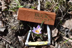 Buck Lancer 305 ^ year 1988  Yellow handle