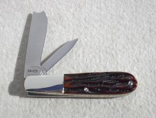 MARBLES DALL DEWEESE ORIGINAL PATTERN -GLADSTONE MICH - COCOBOLO SCALED HUNTER - 4 PIN CONSTRUCTION
