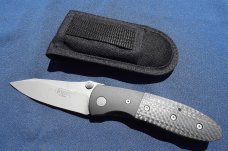 Microtech Knives Vero Beach Made Greg Lightfoot Design LCC 154-CM D/A With origin box & Sheath Microtech Knives Vero Beach Made Greg Lightfoot Design LCC 154-CM D/A With origin box & Sheath