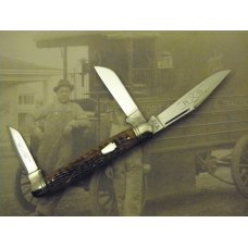 Schatt & Morgan, Keystone Series IX, Antique Green Bone Stokman, #043109: Schatt & Morgan, Keystone Series IX, Antique Green Bone Stokman, #043109: