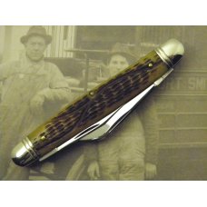 Schatt & Morgan, Keystone Series IX, Antique Green Bone Stokman, #043109: Schatt & Morgan, Keystone Series IX, Antique Green Bone Stokman, #043109: