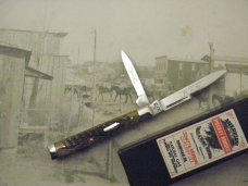 Schatt & Morgan, Keystone Series IX, Antique Green Bone Doctor Knife, #042166