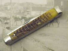 Schatt & Morgan, Keystone Series IX, Antique Green Bone Doctor Knife, #042166