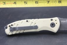USED Gerber Auto Propel Downrange Automatic Knife Desert Tan (3.5" S30V Black Serr) made in usa USED Gerber Auto Propel Downrange Automatic Knife Desert Tan (3.5" S30V Black Serr) made in usa