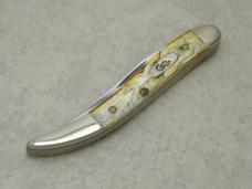 Case XX USA 2000 Burnt White Bone 610096 SS Tiny Toothpick Knife in Box Case XX USA 2000 Burnt White Bone 610096 SS Tiny Toothpick Knife in Box