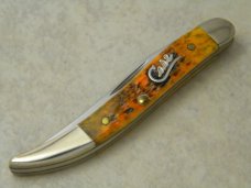 Case XX USA 2002 Autumn Bone 610096 SS Tiny Toothpick Knife in Box Case XX USA 2002 Autumn Bone 610096 SS Tiny Toothpick Knife in Box