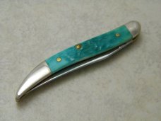 Case XX USA 2003 Jade Bone 610096 SS Tiny Toothpick Knife in Box