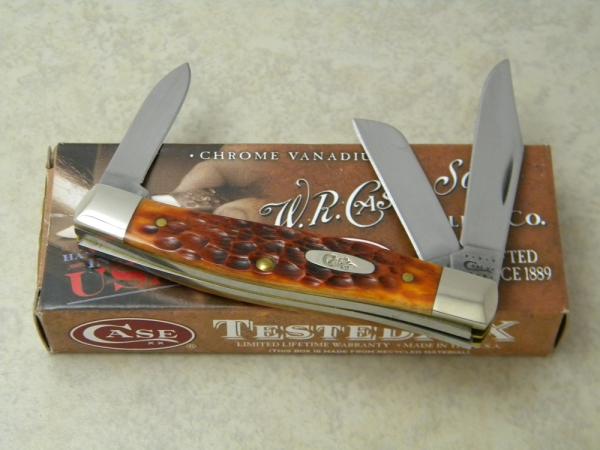 Case XX USA 2010 Chestnut Bone 62032 CV Stockman Knife in Box Case XX USA 2010 Chestnut Bone 62032 CV Stockman Knife in Box