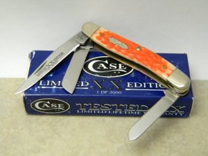 Case XX USA 2007 Salmon Bone 6318 SS Limited Edition 1 of 3000 Stockman Knife in Box
