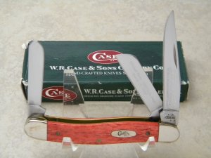 Case XX USA 2006 Old Red Bone 6318 SS LEHIGH Heidelberg Cement Group Stockman Knife in Box