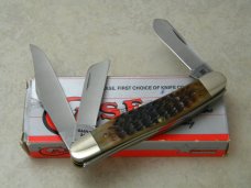 Case XX Bradford PA USA 1991 Bone 6347 HP SSP Tested XX Razor Edge Stockman Knife Case XX Bradford PA USA 1991 Bone 6347 HP SSP Tested XX Razor Edge Stockman Knife