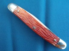 Case XX USA 7 Dot (1973) Wood P172 Buffalo Clasp Knife - NIB