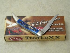 Case XX USA 2010 Blue Bone 610096 SS Tiny Toothpick Knife in Box