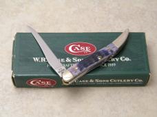 Case XX USA 2001 Purple Bone 610096 SS Tiny Toothpick Knife in Box Case XX USA 2001 Purple Bone 610096 SS Tiny Toothpick Knife in Box