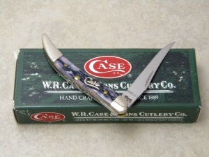 Case XX USA 2008 Purple Haze Bone 610096 SS Tiny Toothpick Knife in Box