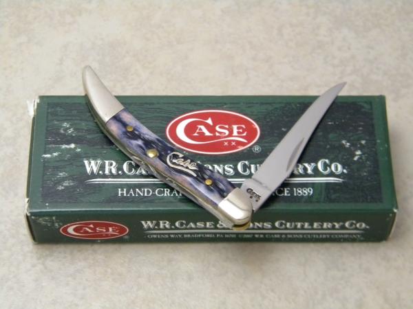 Case XX USA 2008 Purple Haze Bone 610096 SS Tiny Toothpick Knife in Box Case XX USA 2008 Purple Haze Bone 610096 SS Tiny Toothpick Knife in Box