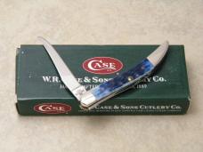 Case XX USA 2008 Navy Blue Bone 610096 SS Tiny Toothpick Knife in Box Case XX USA 2008 Navy Blue Bone 610096 SS Tiny Toothpick Knife in Box