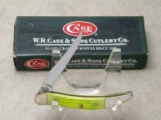 Case XX USA 2009 Lime Green Bone 610096 SS 1st Run Tiny Toothpick Knife in Box Case XX USA 2009 Lime Green Bone 610096 SS 1st Run Tiny Toothpick Knife in Box