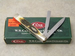 Case XX USA 2005 Burnt White Bone 6282 SP-SS Baby Doctors Knife in Box