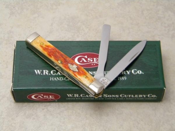 Case XX USA 2005 Sunset Orange Bone 6282 SP-SS Baby Doctors Knife in Box Case XX USA 2005 Sunset Orange Bone 6282 SP-SS Baby Doctors Knife in Box