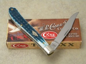 Case XX USA 2011 Calypso Bone 61048 SS Barehead Slimline Trapper Knife in Box