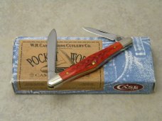 Case XX USA 2002 Pocket Worn Old Red Bone 62156 SS Tuxedo Knife in Box Case XX USA 2002 Pocket Worn Old Red Bone 62156 SS Tuxedo Knife in Box