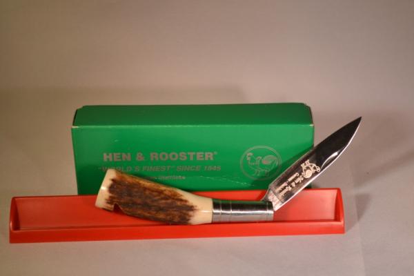 Hen & Rooster deer stag wharncliff whittler Hen & Rooster deer stag wharncliff whittler