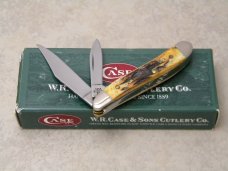 Case XX USA 2003 Bone Stag 6.5220 SS Peanut Knife in Box Case XX USA 2003 Bone Stag 6.5220 SS Peanut Knife in Box