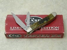 Case XX USA 1996 Green Bone 6220 SS Limited Edition 1 of 2500 Peanut Knife in Box Case XX USA 1996 Green Bone 6220 SS Limited Edition 1 of 2500 Peanut Knife in Box