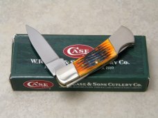 Case XX USA 2008 61225L Autumn Bone Lockback Knife in Box Case XX USA 2008 61225L Autumn Bone Lockback Knife in Box