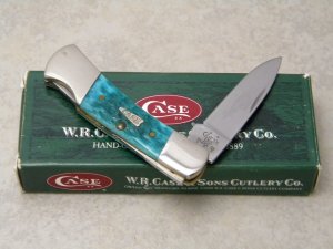 Case XX USA 2005 61225L Jade Bone "1st Run" Lockback Knife in Box