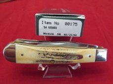 Case XX 2000 Stag Trapper Pattern # 5254 SS Case XX 2000 Stag Trapper Pattern # 5254 SS