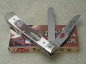 Case XX USA 2012 4254 SS Christmas Trapper Knife in Box