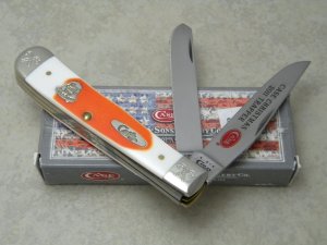 Case XX USA 2011 4254 SS Christmas Trapper Knife in Box