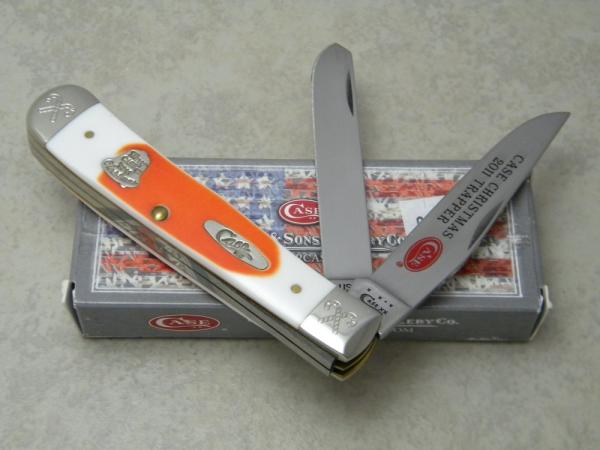 Case XX USA 2011 4254 SS Christmas Trapper Knife in Box Case XX USA 2011 4254 SS Christmas Trapper Knife in Box
