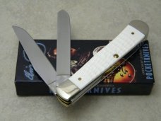 Case XX USA 2011 White 6254 SS Elvis Presley Trapper Knife in Box Case XX USA 2011 White 6254 SS Elvis Presley Trapper Knife in Box