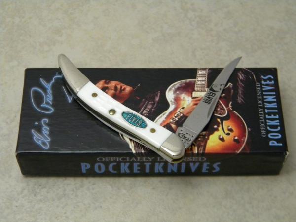 Case XX USA 2011 White 610096 SS Elvis Presley Tiny Toothpick Knife in Box Case XX USA 2011 White 610096 SS Elvis Presley Tiny Toothpick Knife in Box
