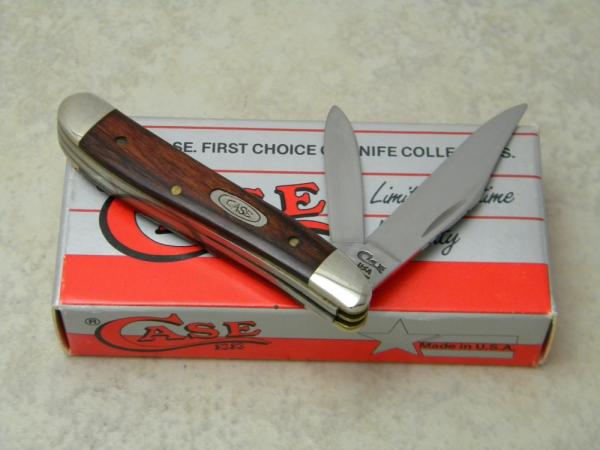 Case XX USA 7 Dot (1993) Maple Wood 7220 SS Peanut Knife in Box Case XX USA 7 Dot (1993) Maple Wood 7220 SS Peanut Knife in Box