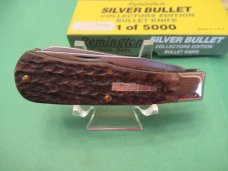Remington 1991 Silver Bullet Brown Bone Mini Trapper Pattern # R1178 Remington 1991 Silver Bullet Brown Bone Mini Trapper Pattern # R1178