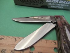 Remington 1991 Silver Bullet Brown Bone Mini Trapper Pattern # R1178 Remington 1991 Silver Bullet Brown Bone Mini Trapper Pattern # R1178