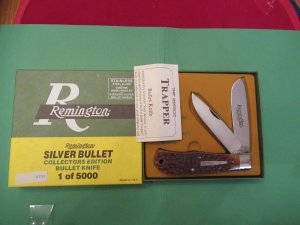 Remington Silver Bullet 1989 Brown Bone Trapper Pattern # R1128