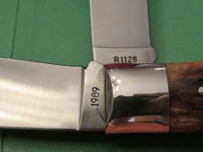 Remington Silver Bullet 1989 Brown Bone Trapper Pattern # R1128
