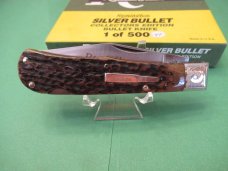Remington Silver Bullet Brown Bone Scrolled Bolsters Tracker Pattern # R1306SB