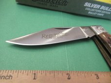 Remington Silver Bullet Brown Bone Scrolled Bolsters Tracker Pattern # R1306SB
